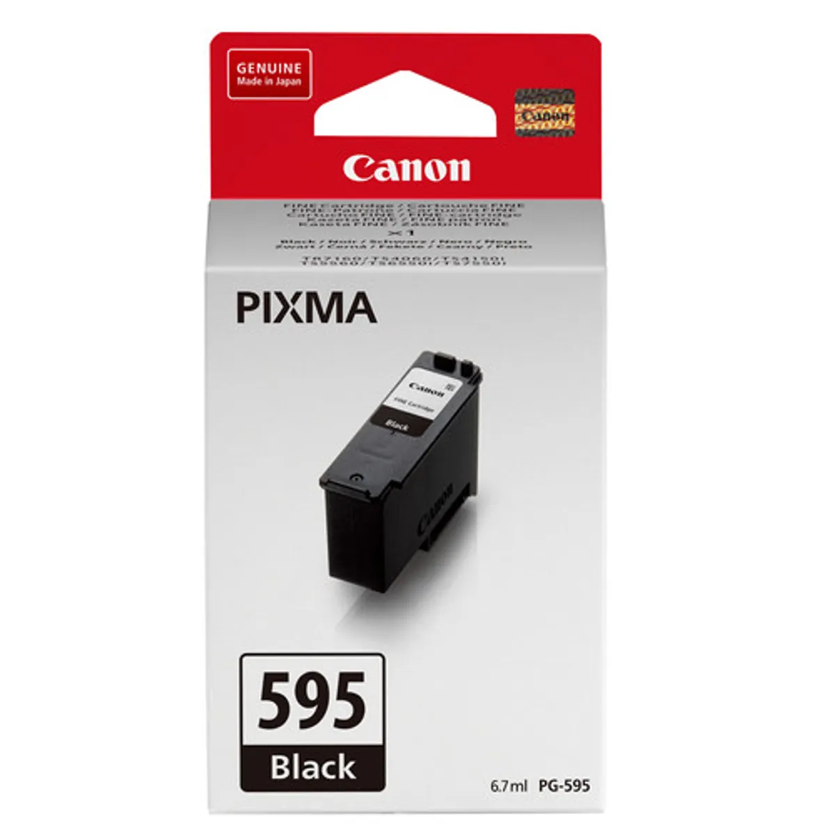 Canon PG-595 Cartridge Zwart