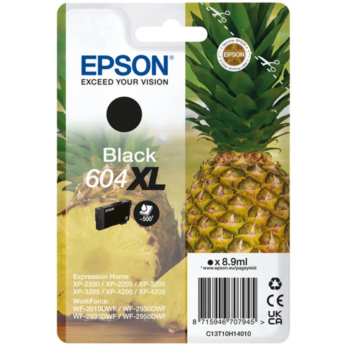 Epson 604XL Cartridge Zwart