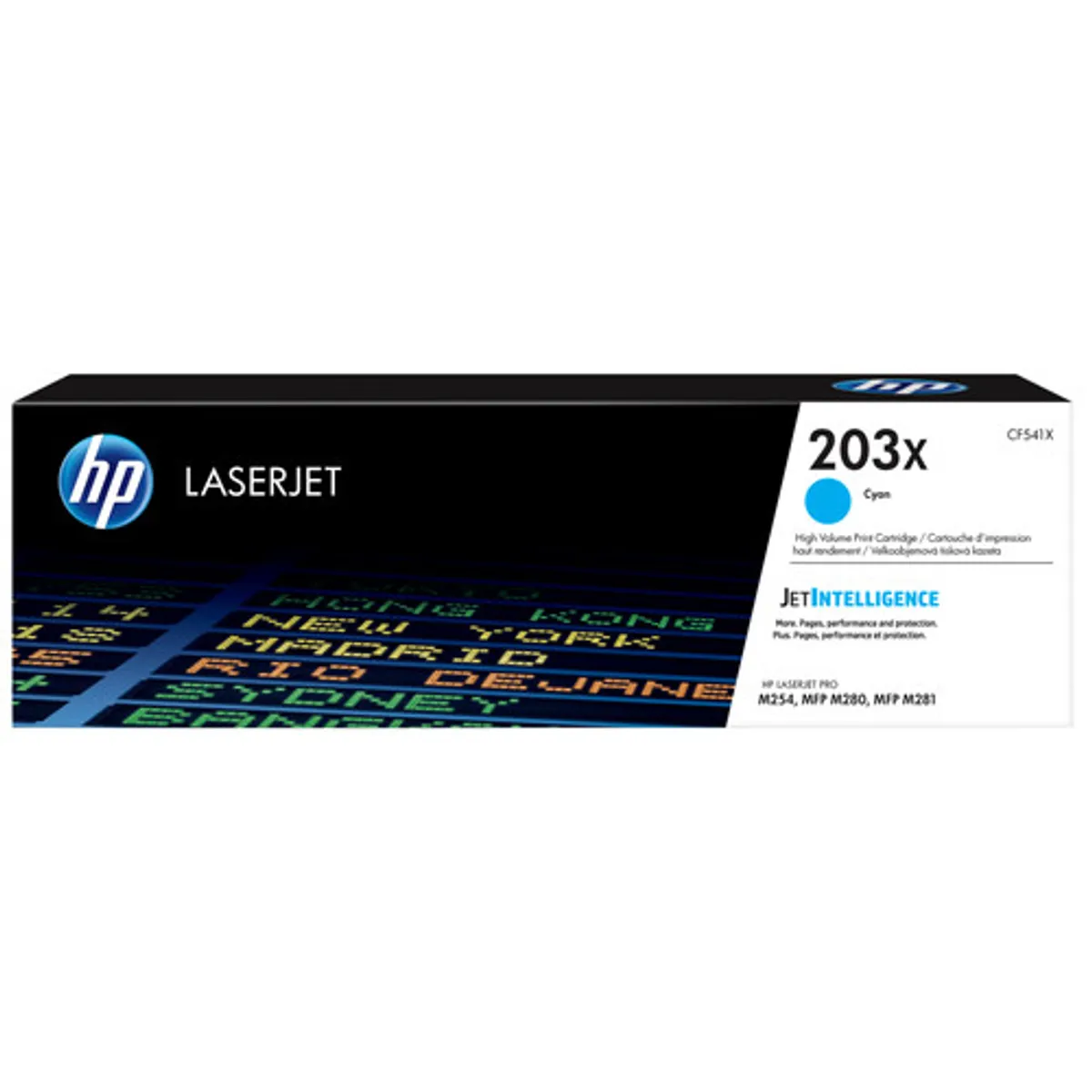 HP 203X LaserJet Toner Cyaan (Hoge Capaciteit)