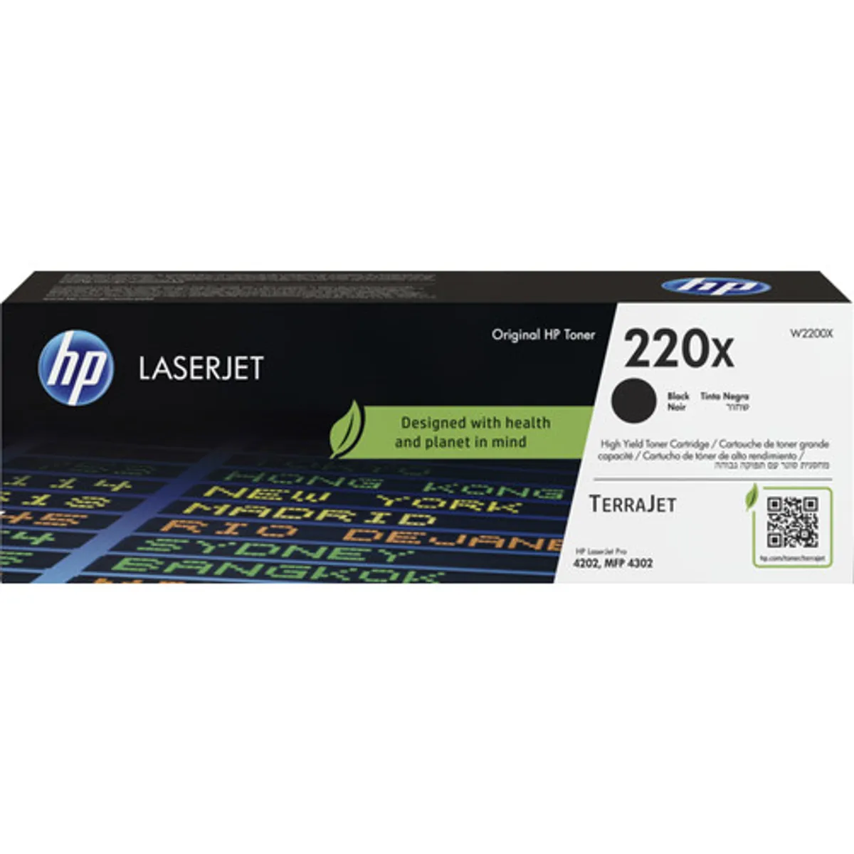 HP 220X LaserJet Toner Zwart (Hoge Capaciteit)