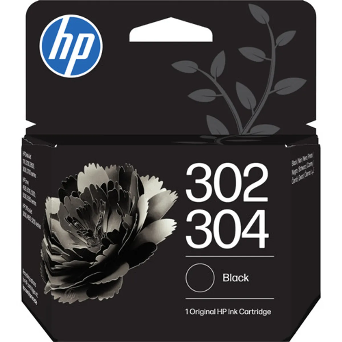 HP 302/304 Cartridge Zwart