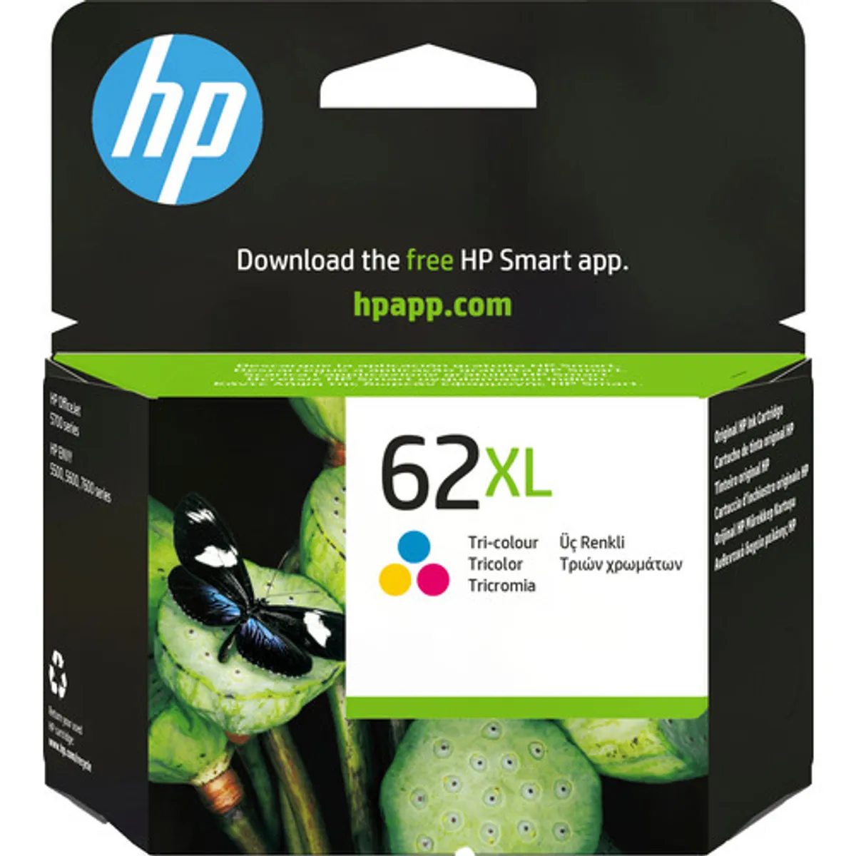 HP 62XL Cartridge Kleur