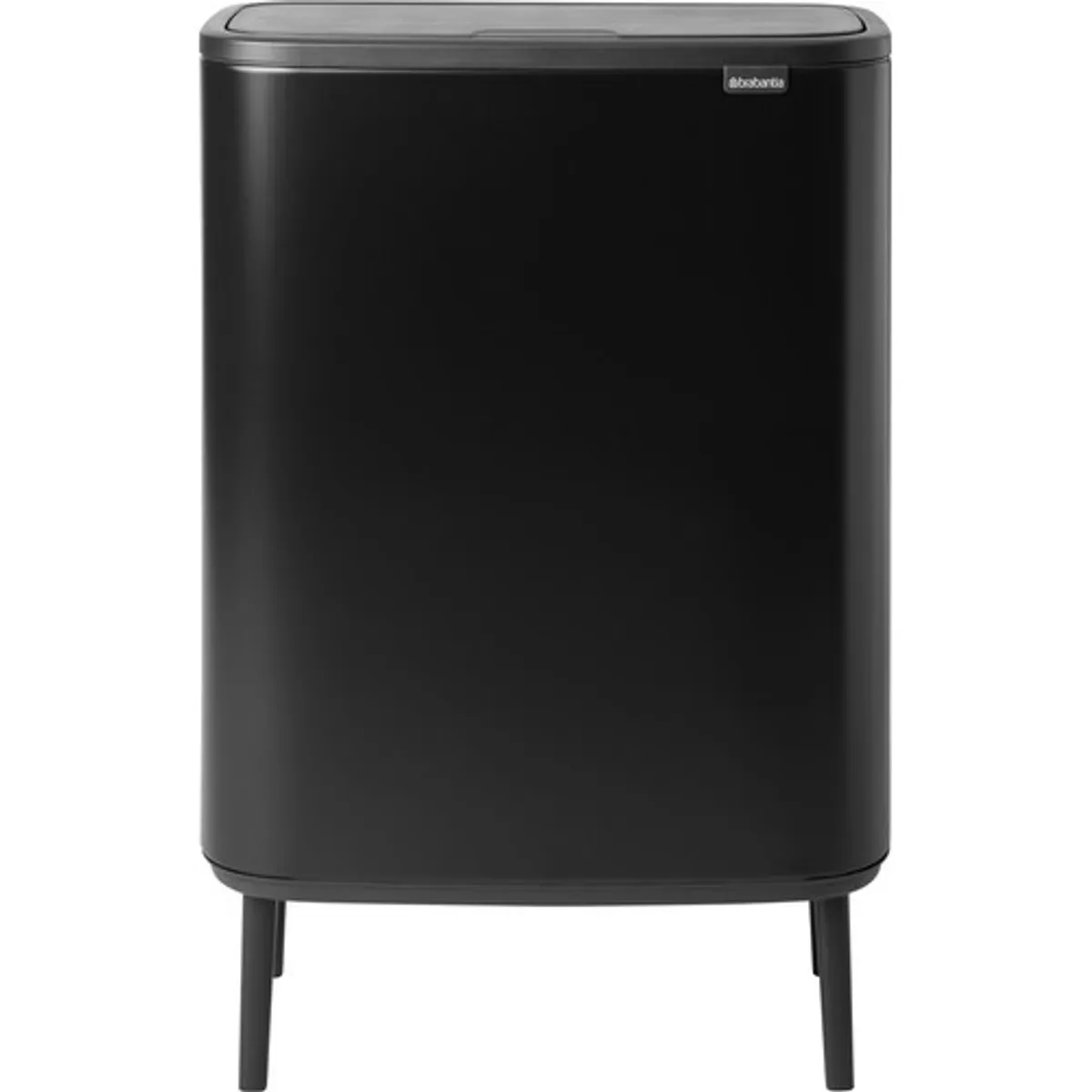 Brabantia Bo Touch Bin Hi Prullenbak 60 liter Mat Zwart