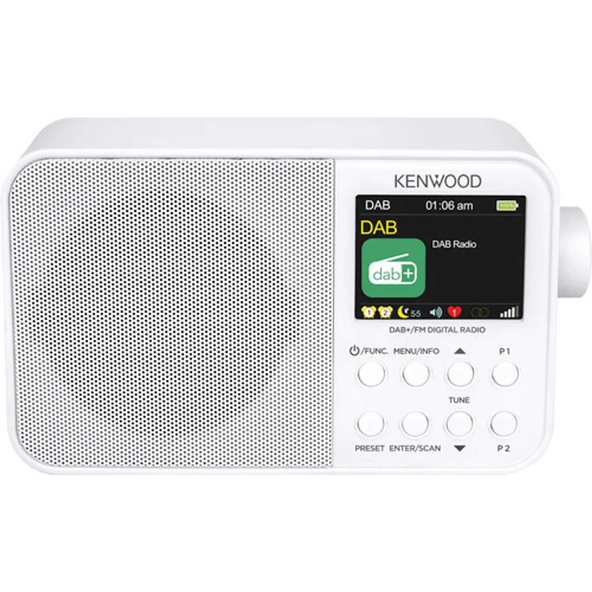 Kenwood CR-M30DAB Wit