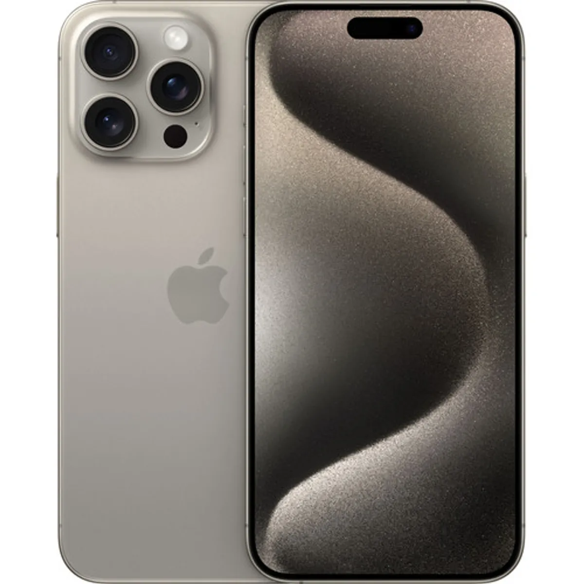 Refurbished iPhone 15 Pro Max 512GB Natural Titanium (Licht gebruikt)