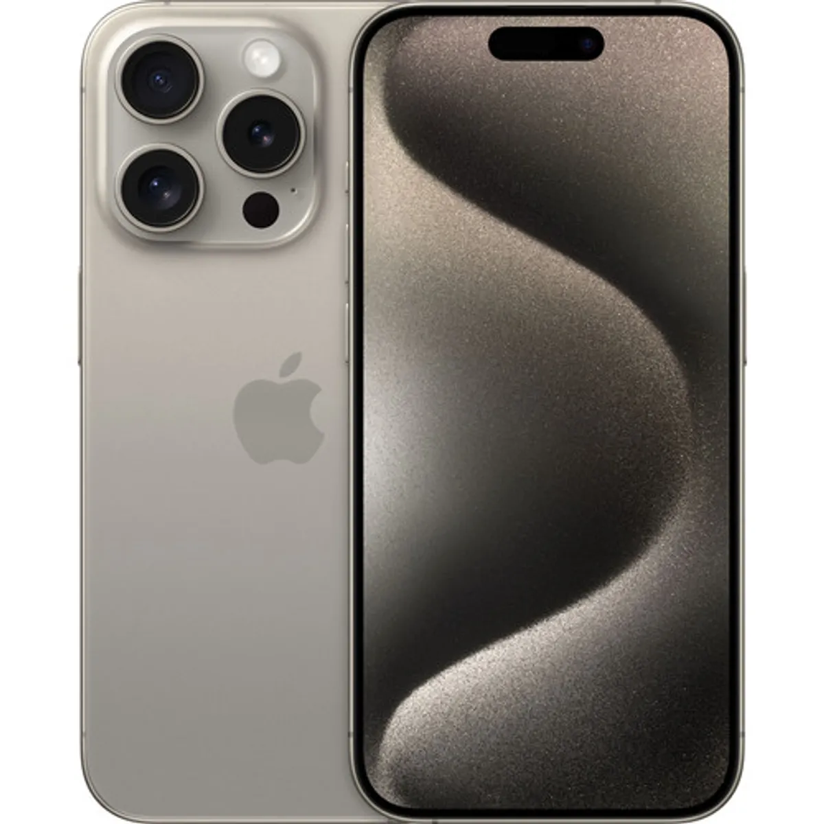 Refurbished iPhone 15 Pro 128GB Natural Titanium (Zo goed als nieuw)