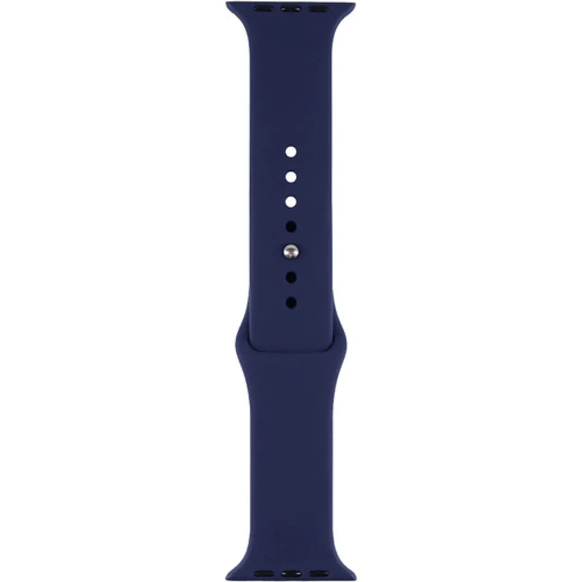 BlueBuilt Siliconen Bandje Blauw voor Apple Watch 44/45/46 mm