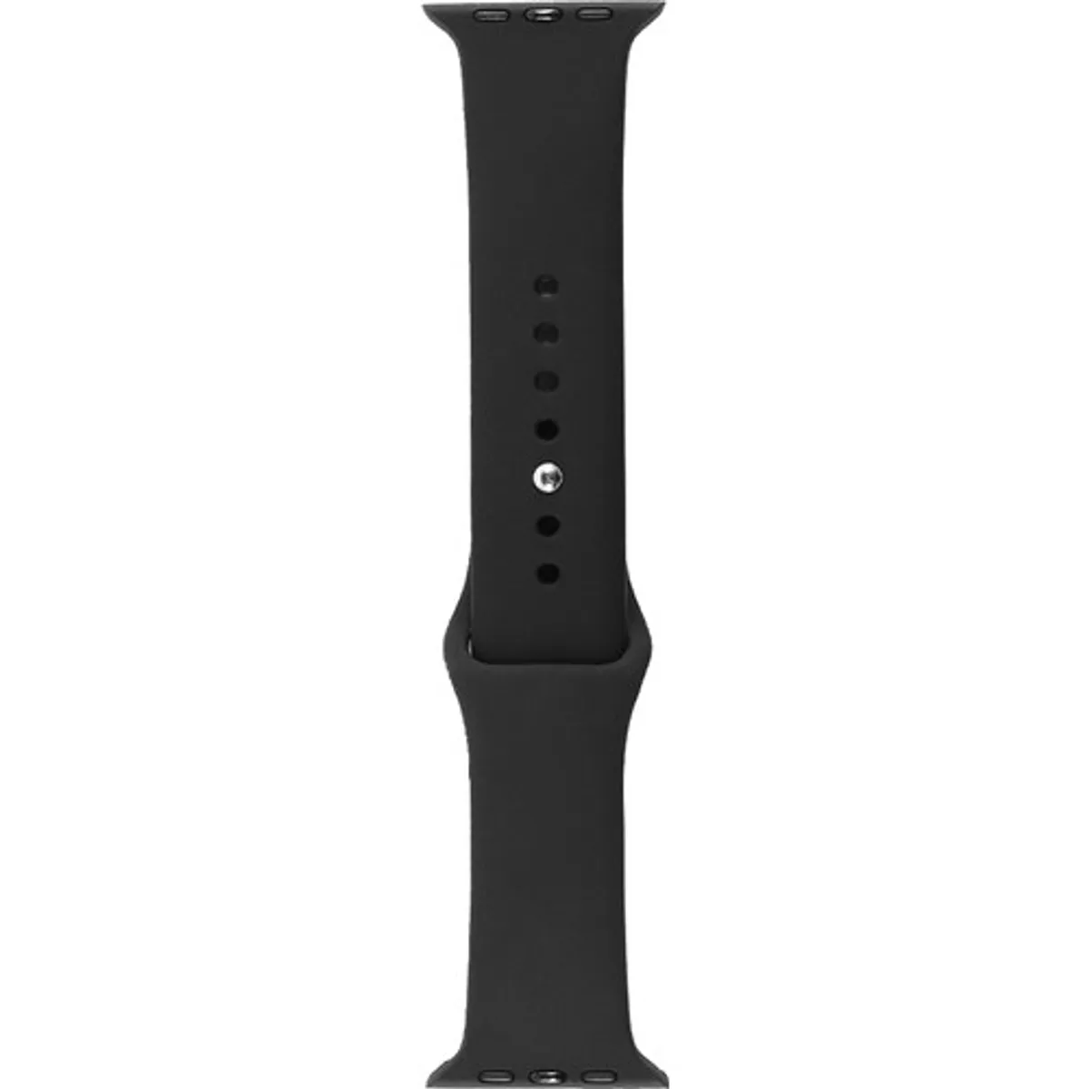 BlueBuilt Siliconen Bandje Zwart voor Apple Watch 40/41/42 mm