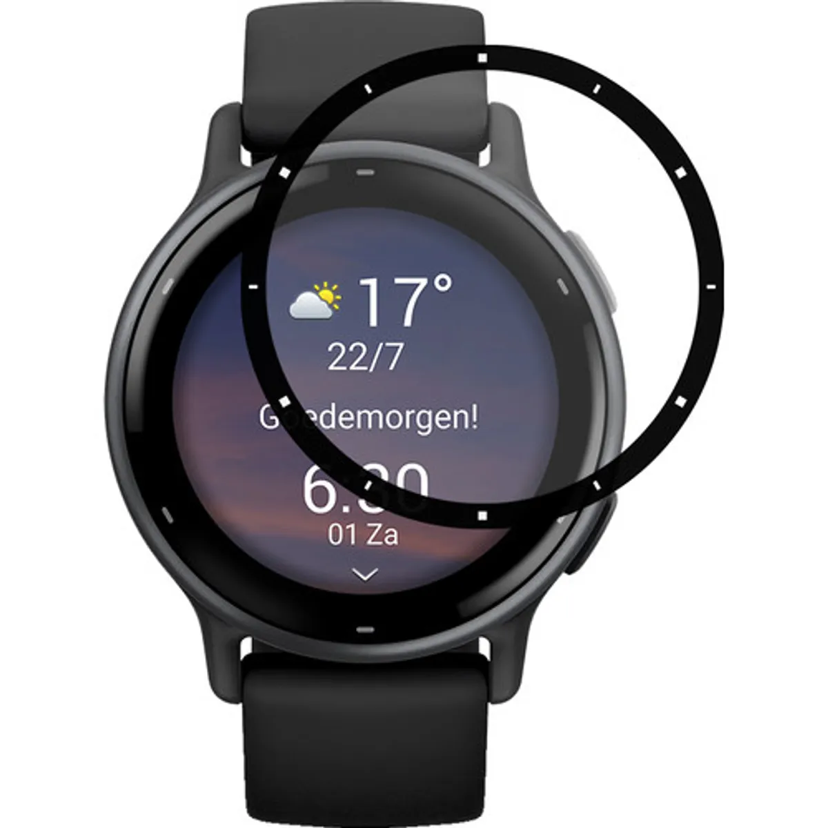 Just in Case Garmin Vivoactive 5 Screenprotector Glas Duo Pack