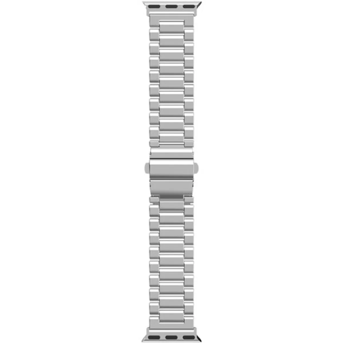 Just in Case Rvs Bandje Zilver voor Apple Watch 40/41/42 mm