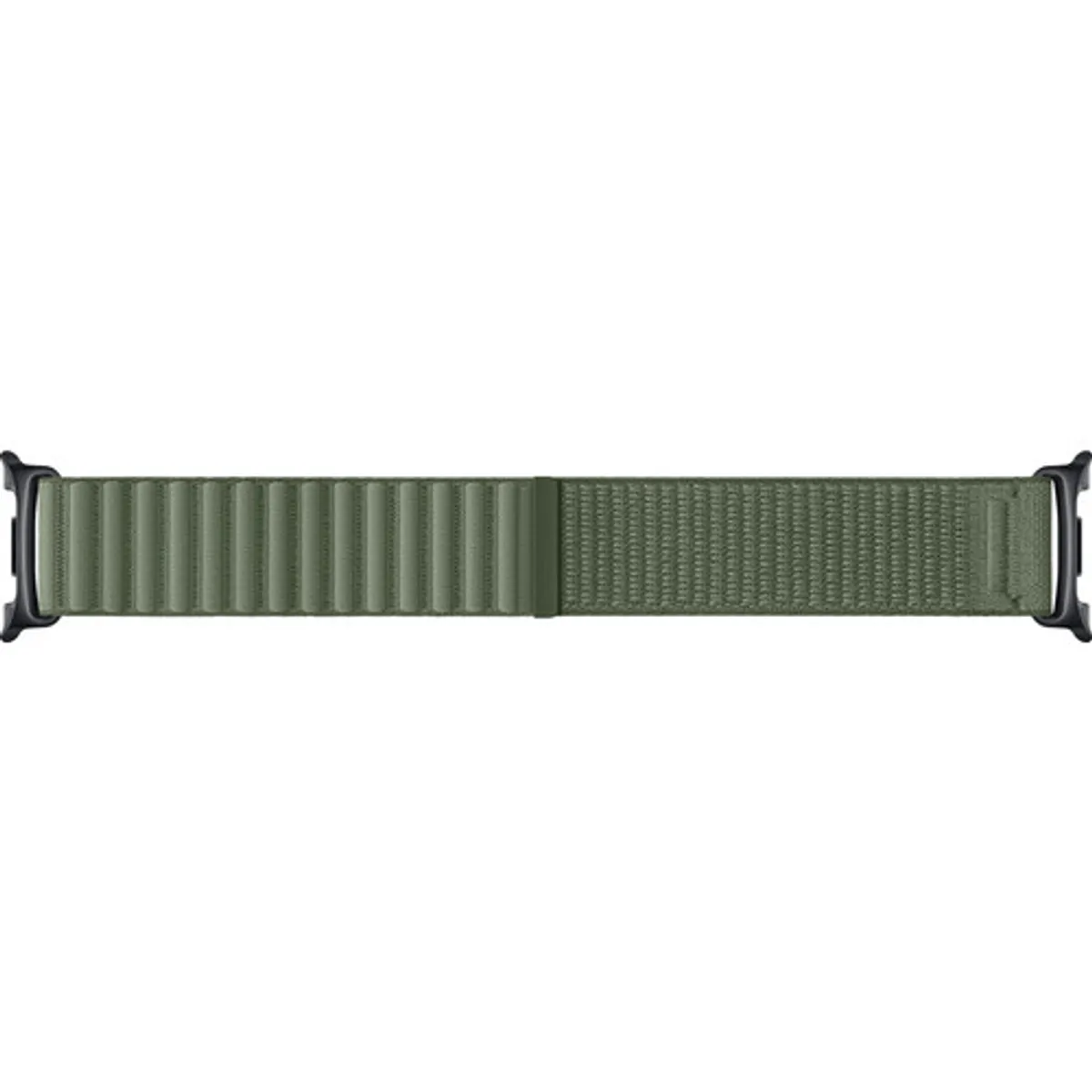 Samsung Galaxy Watch 9 Nylon Fabric Bandje Groen M/L
