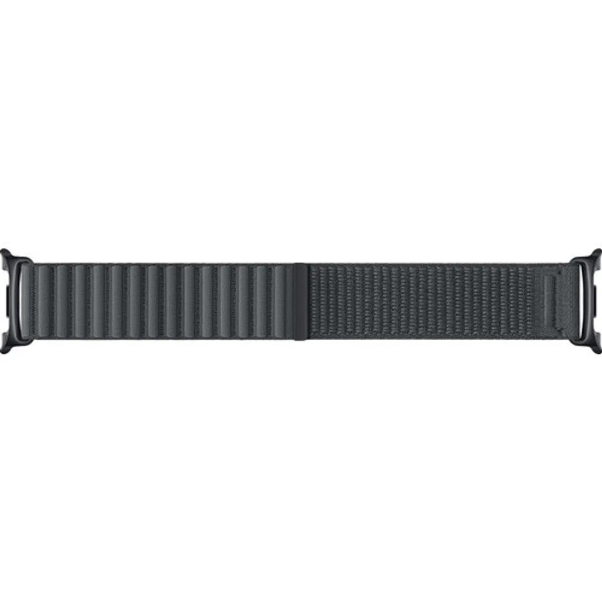 Samsung Galaxy Watch 9 Nylon Fabric Bandje Zwart M/L