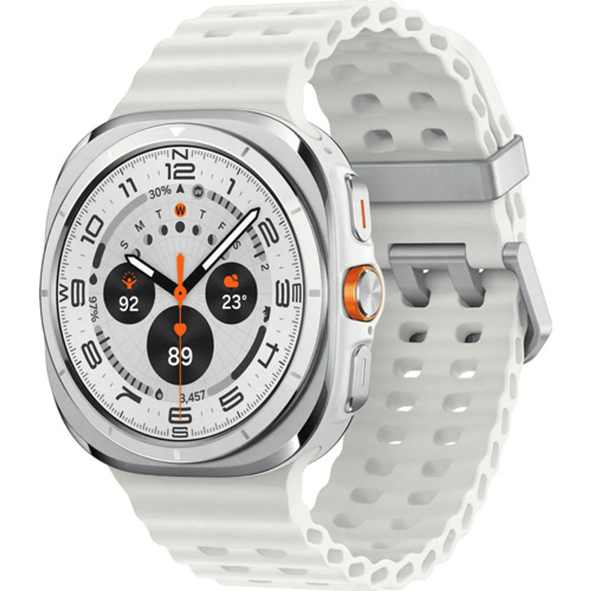 Samsung Galaxy Watch Ultra (2025) 4G Titanium Wit 47mm