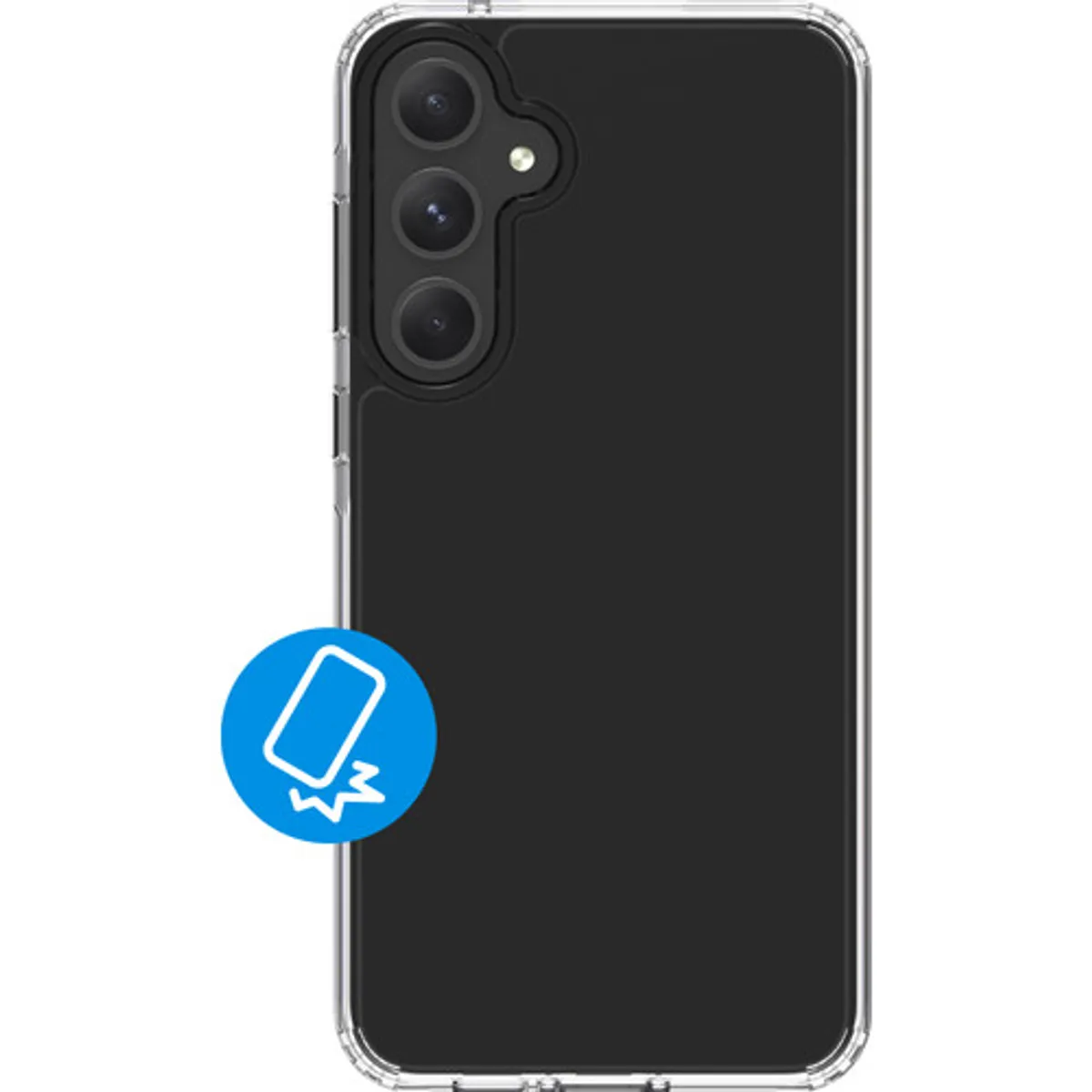 BlueBuilt Protective Back Cover Samsung Galaxy A55 Transparant