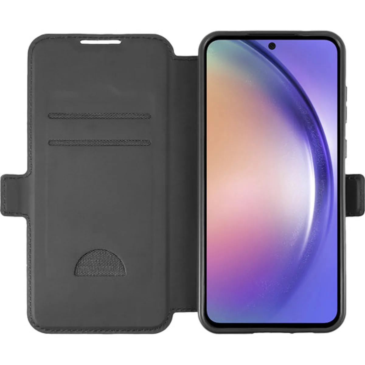 BlueBuilt Samsung Galaxy A55 Book Case Zwart