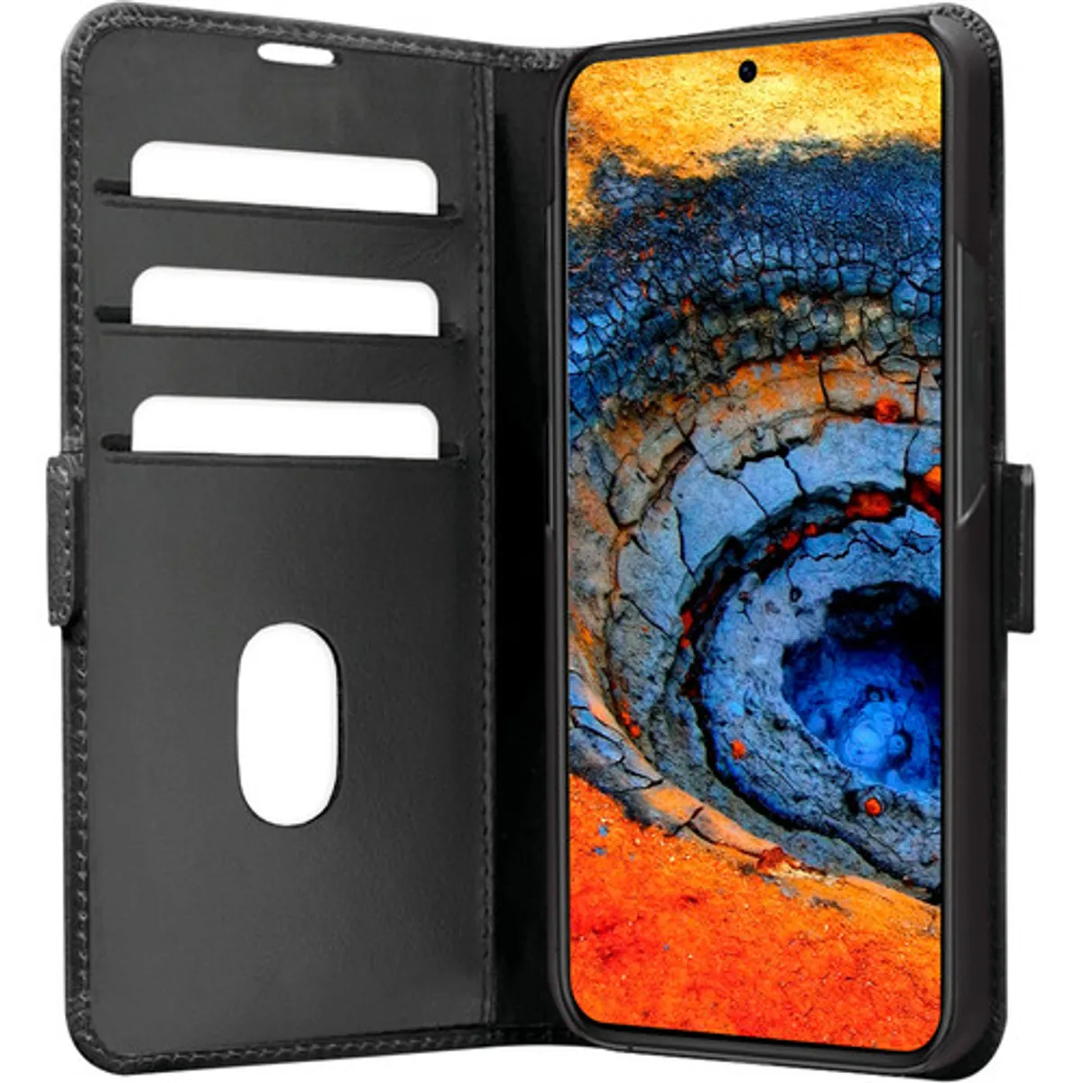 DBramante1928 Copenhagen Slim Samsung Galaxy A56 5G Book Case Leer Zwart