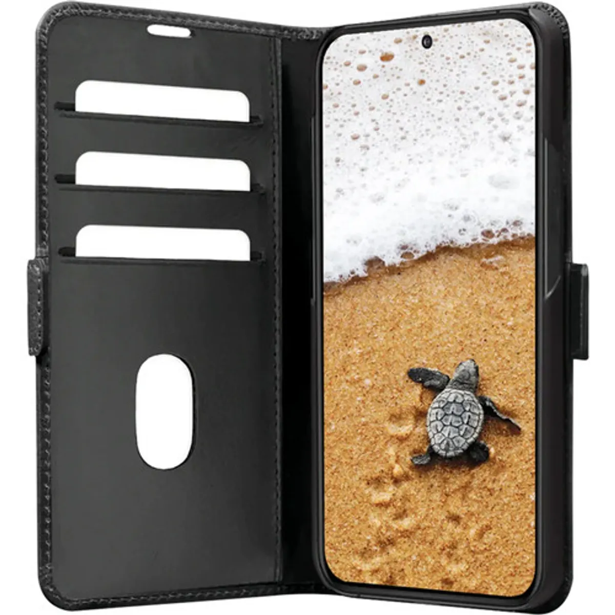 DBramante1928 Copenhagen Slim Samsung Galaxy S25 Plus Book Case Leer Zwart
