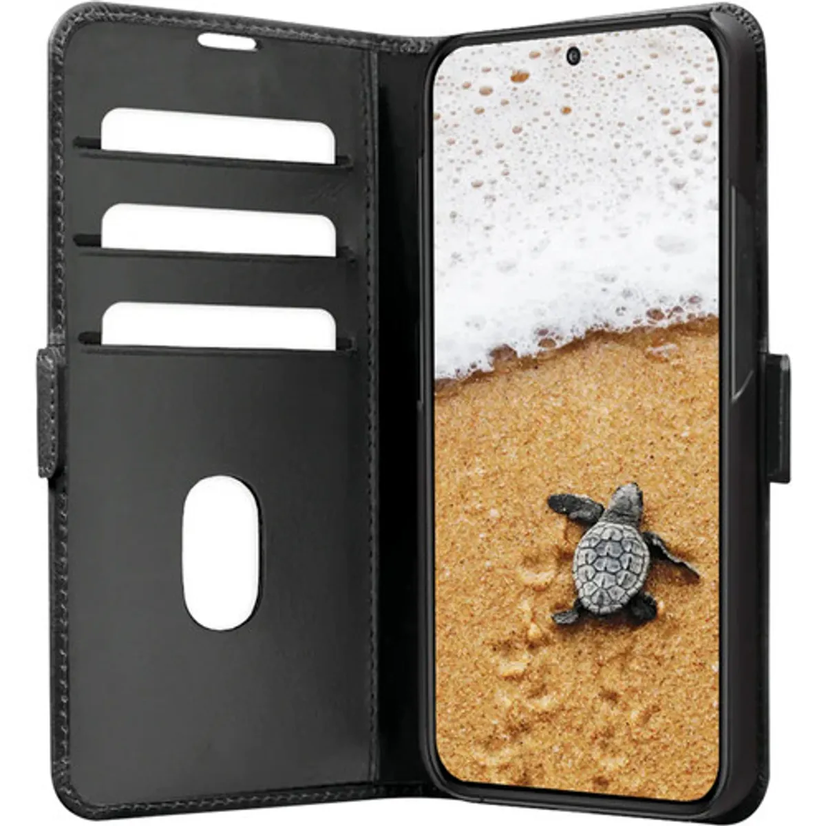 DBramante1928 Copenhagen Slim Samsung Galaxy S25 Ultra Book Case Leer Zwart