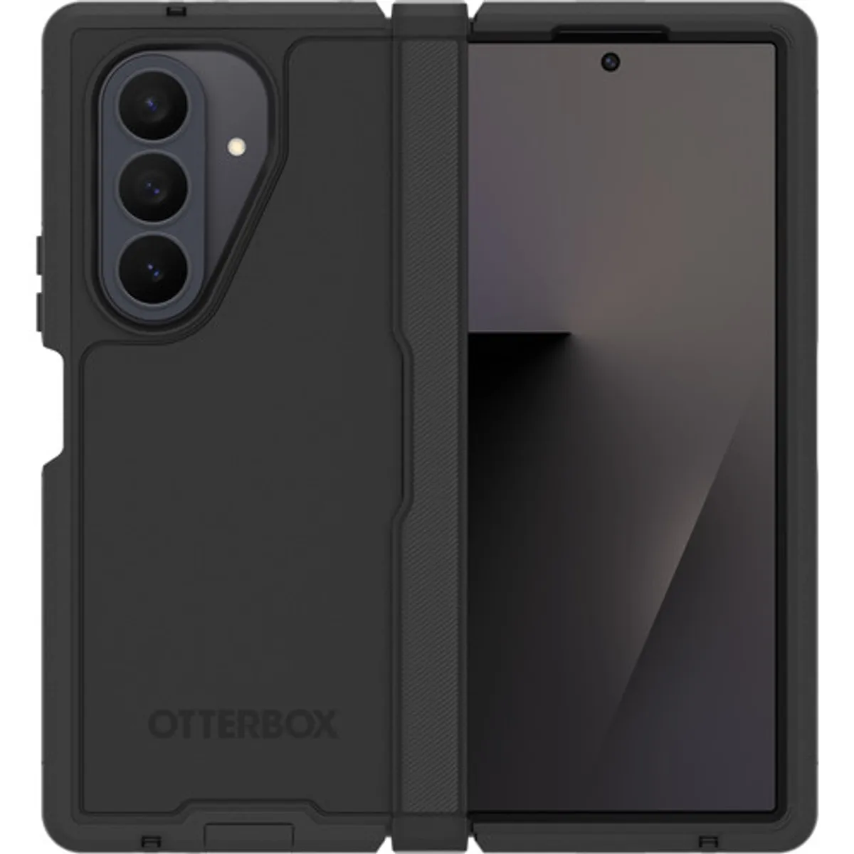 OtterBox Defender Samsung Galaxy Fold 7 Back Cover met Magneet Zwart