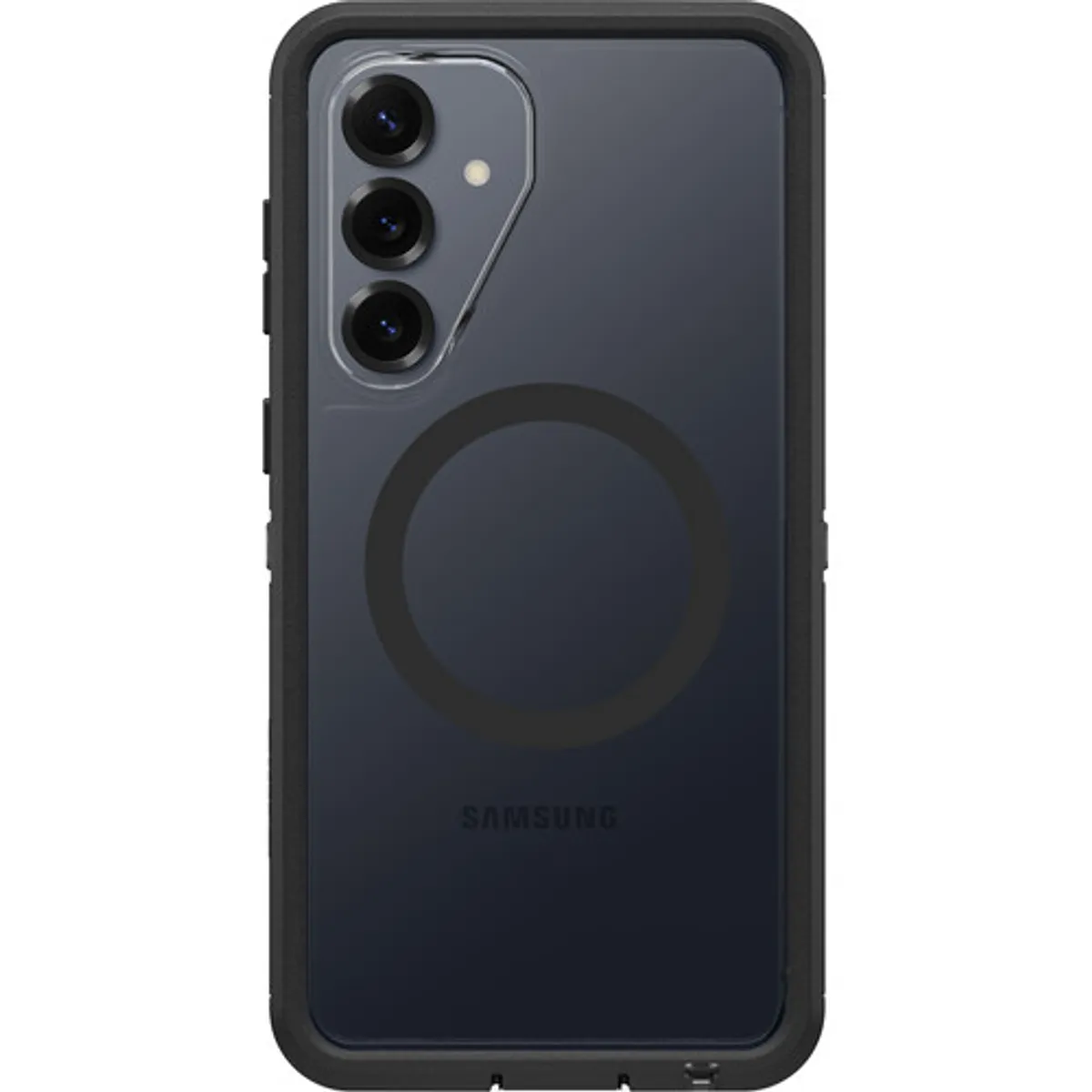 OtterBox Defender Samsung Galaxy S26 Plus Back Cover met Magneet Transparant Zwarte Rand