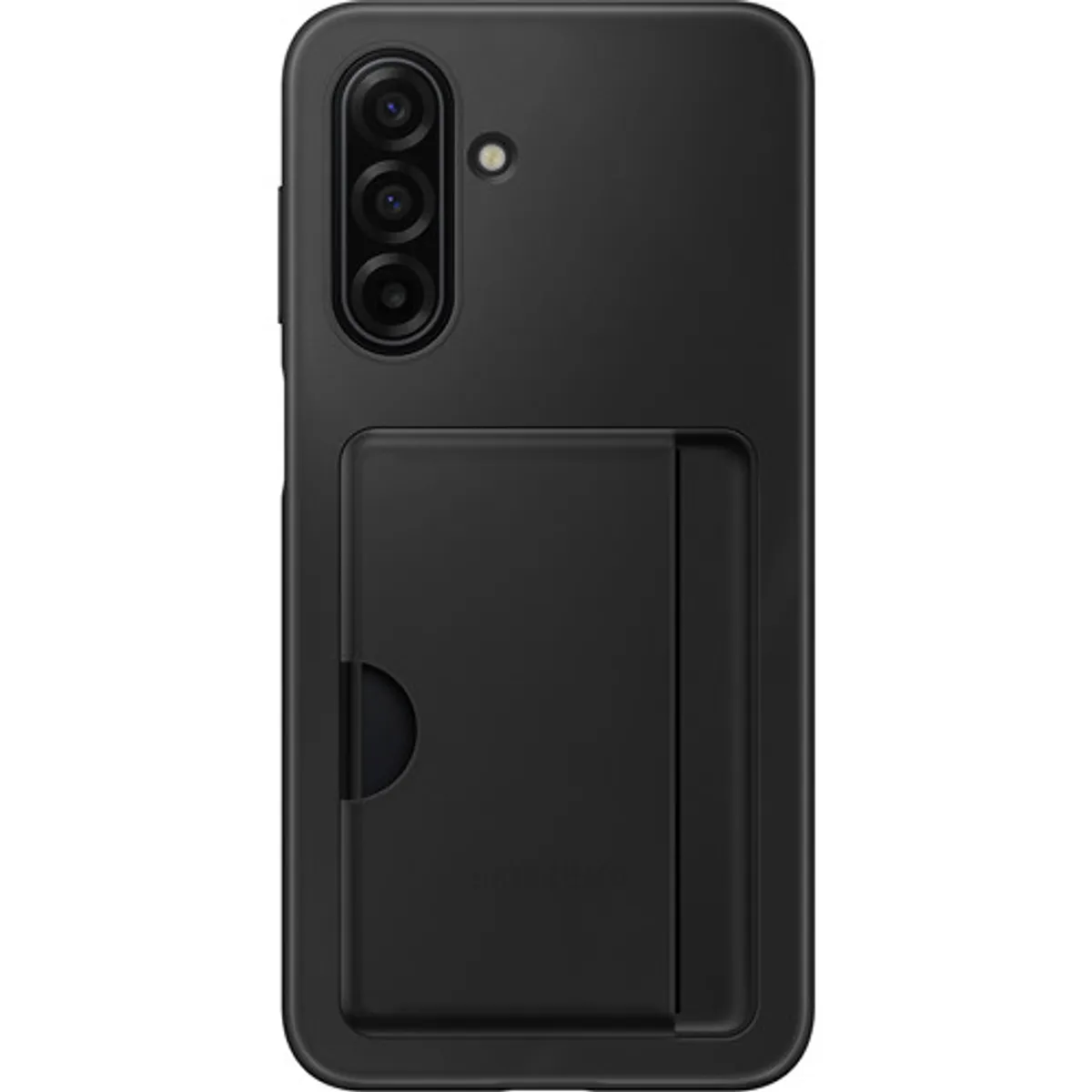 Samsung Galaxy A17 Card Slot Back Cover Zwart
