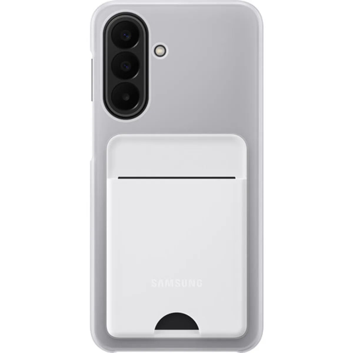 Samsung Galaxy A27 Card Slot Back Cover Grijs