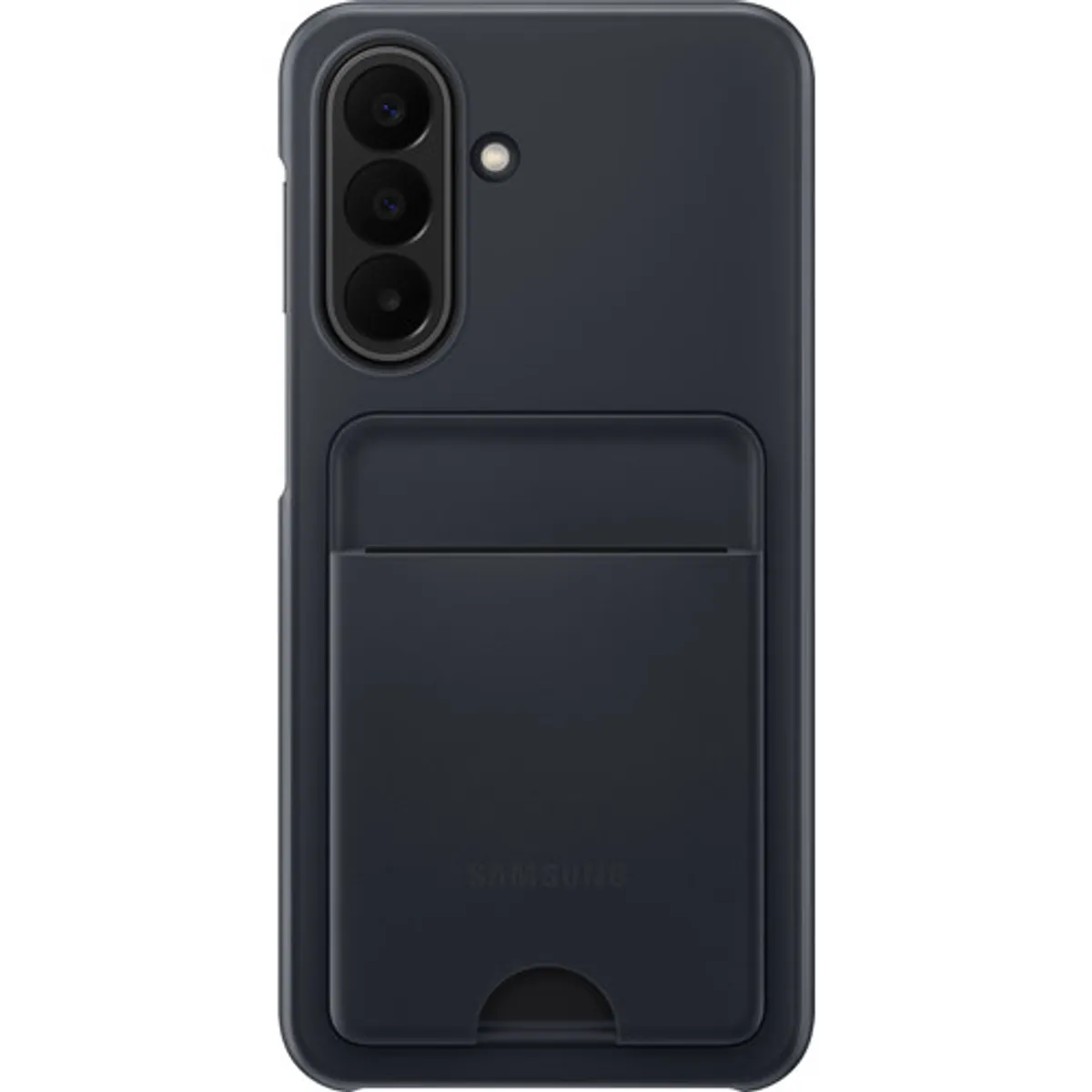 Samsung Galaxy A27 Card Slot Back Cover Zwart