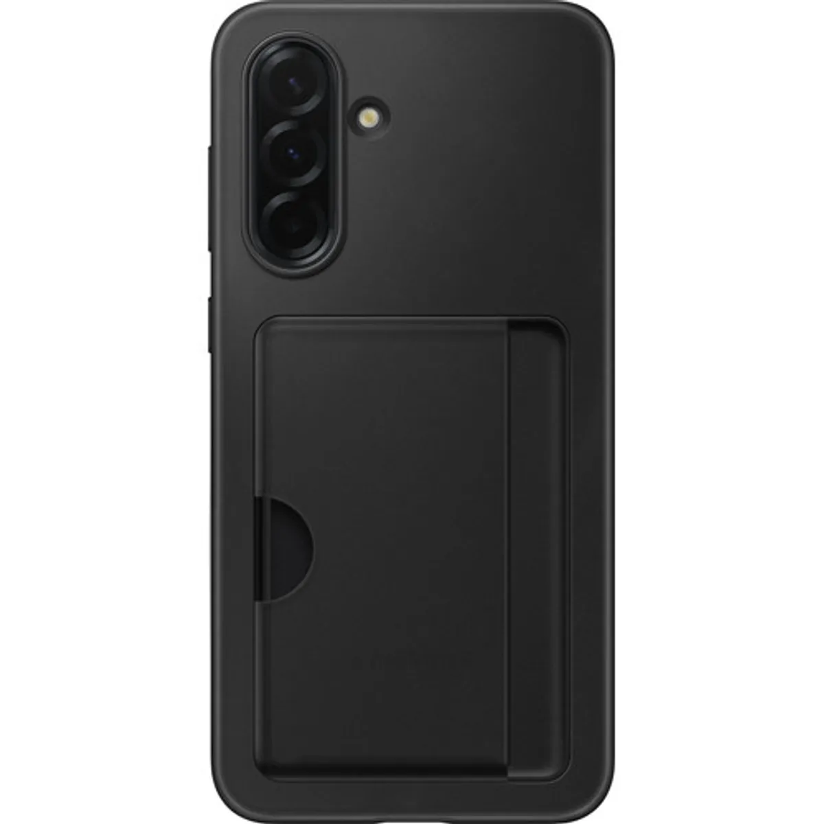Samsung Galaxy A36 Card Slot Back Cover Zwart