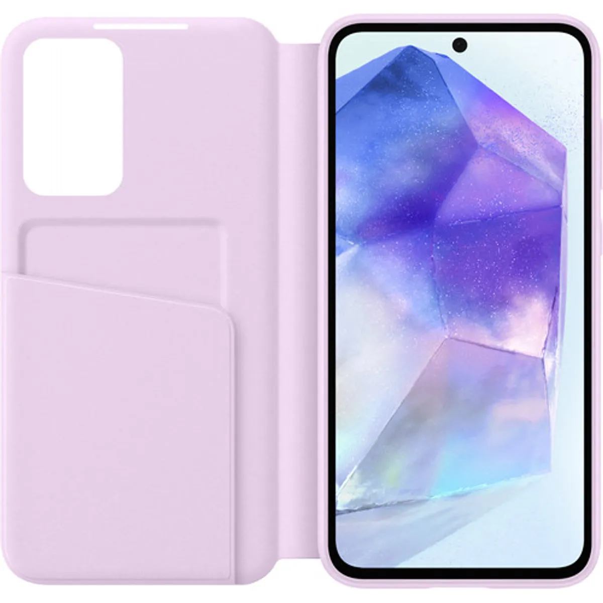 Samsung Galaxy A55 Smart View Book Case Roze