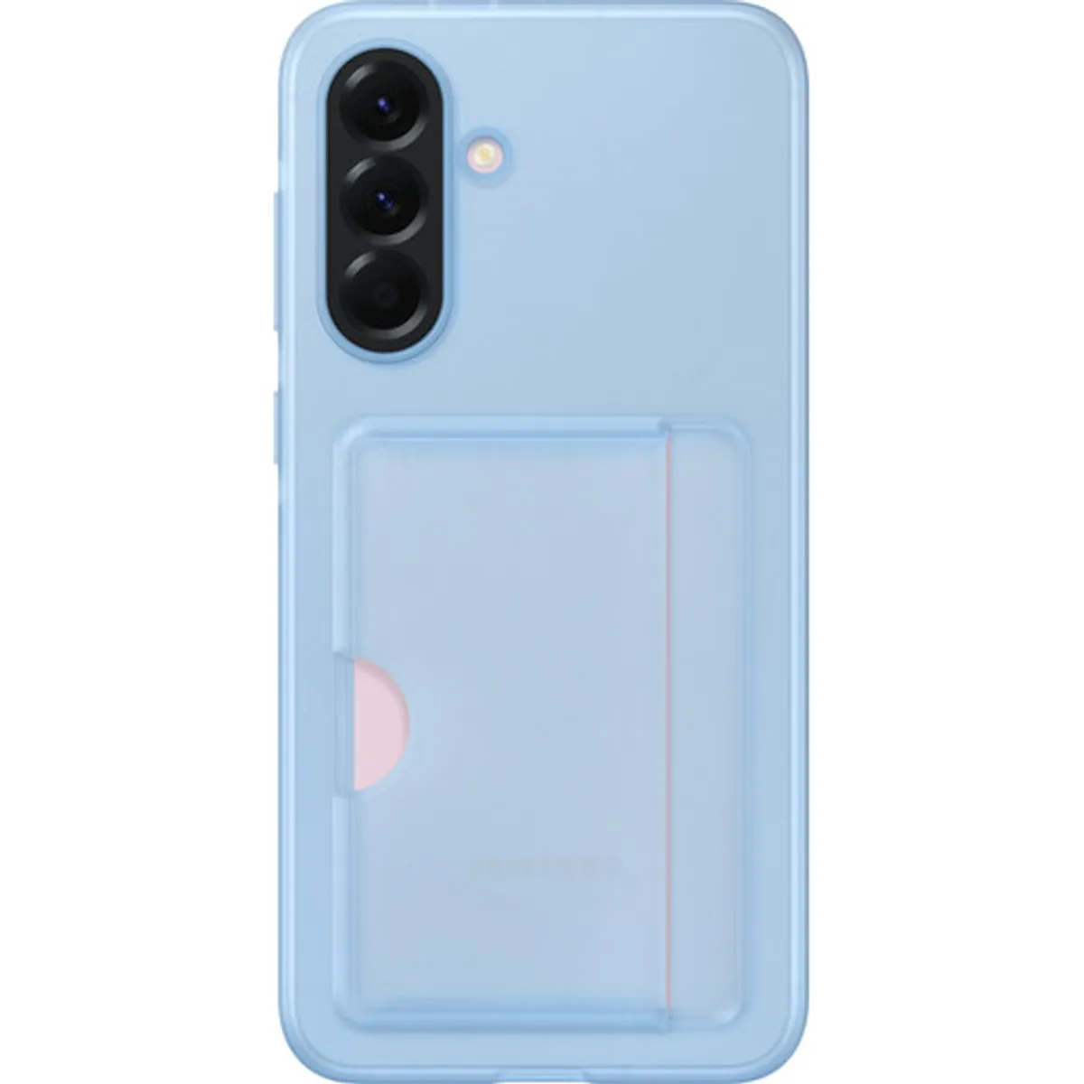 Samsung Galaxy A56 Card Slot Back Cover Blauw