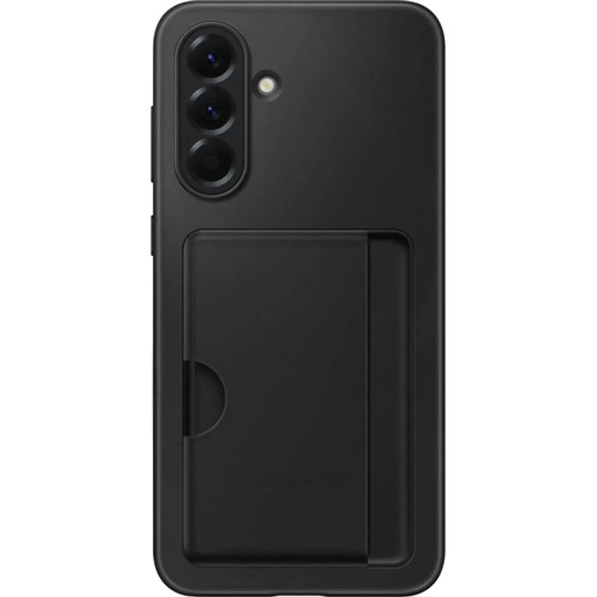 Samsung Galaxy A56 Card Slot Back Cover Zwart