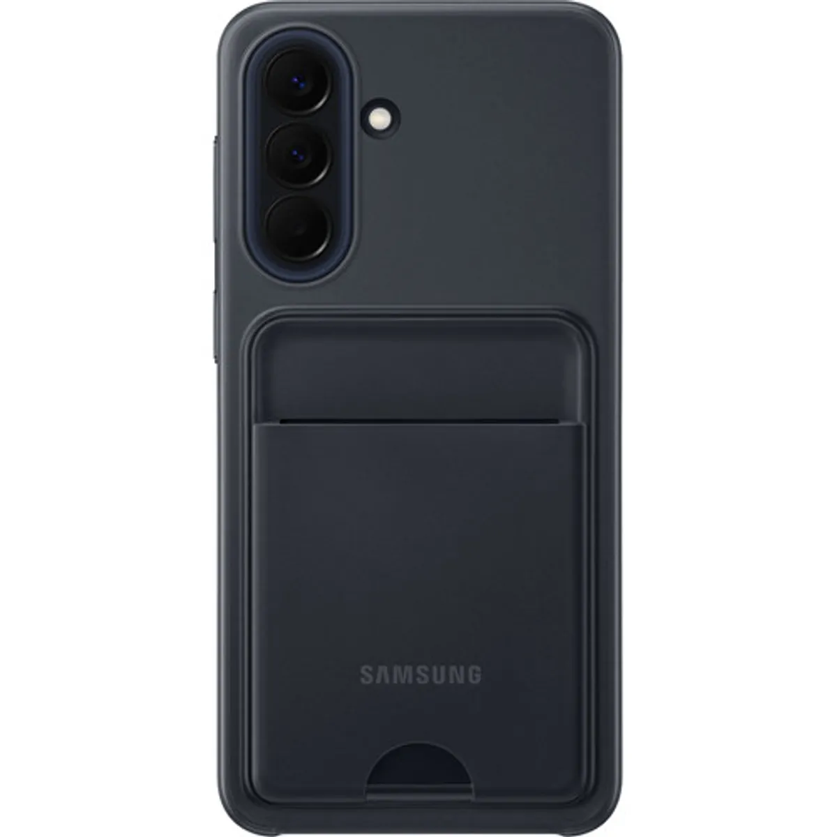 Samsung Galaxy A57 Card Slot Back Cover Zwart