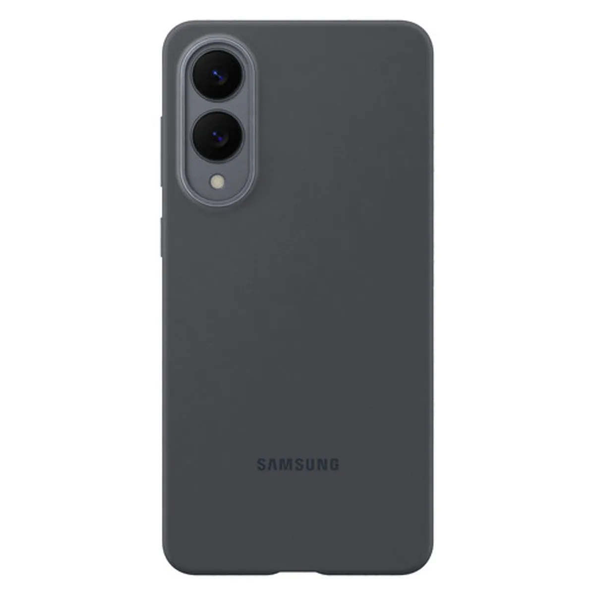 Samsung Galaxy S25 Edge Siliconen Back Cover Zwart