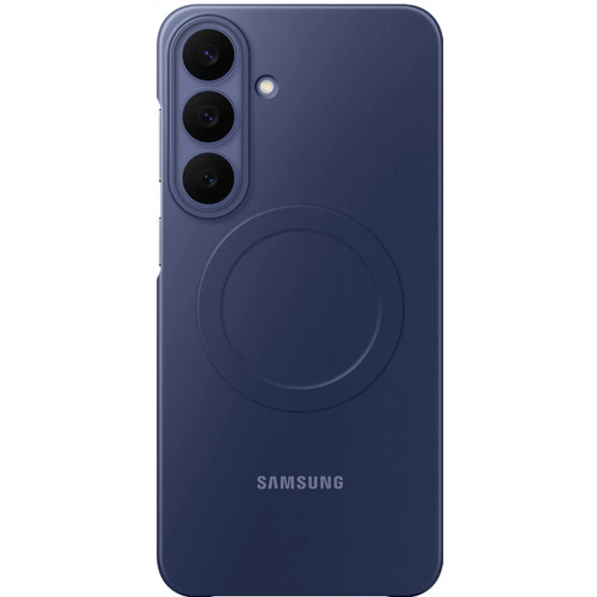 Samsung Galaxy S26 FE Siliconen Slim Back Cover met Magneet Paars
