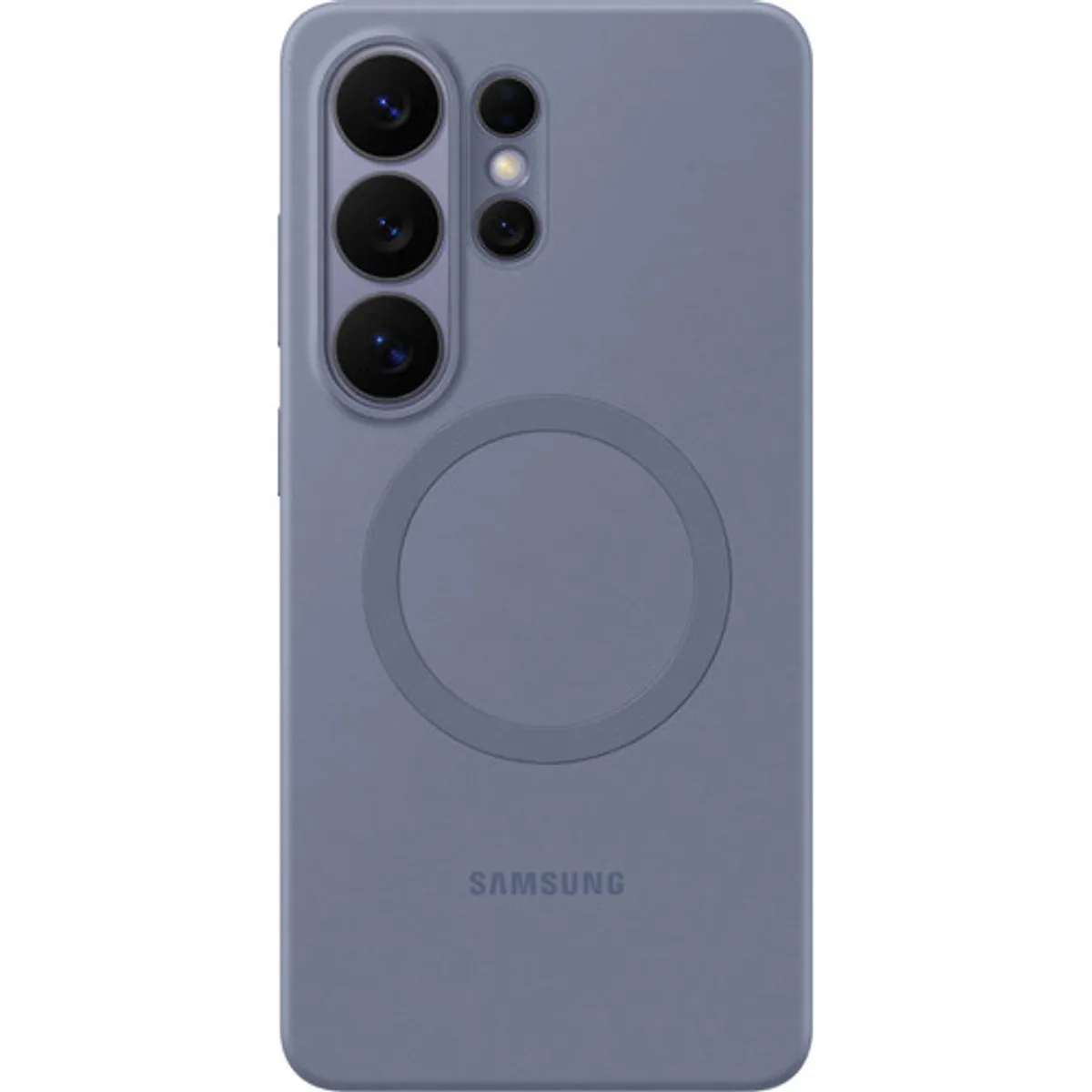 Samsung Galaxy S26 Ultra Siliconen Back Cover met Magneet Paars