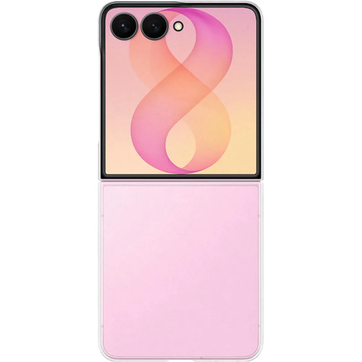 Samsung Galaxy Z Flip 8 Soft Case Back Cover Transparant