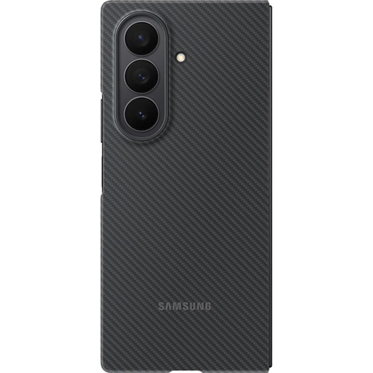 Samsung Galaxy Z Fold 7 Carbon Back Cover Zwart