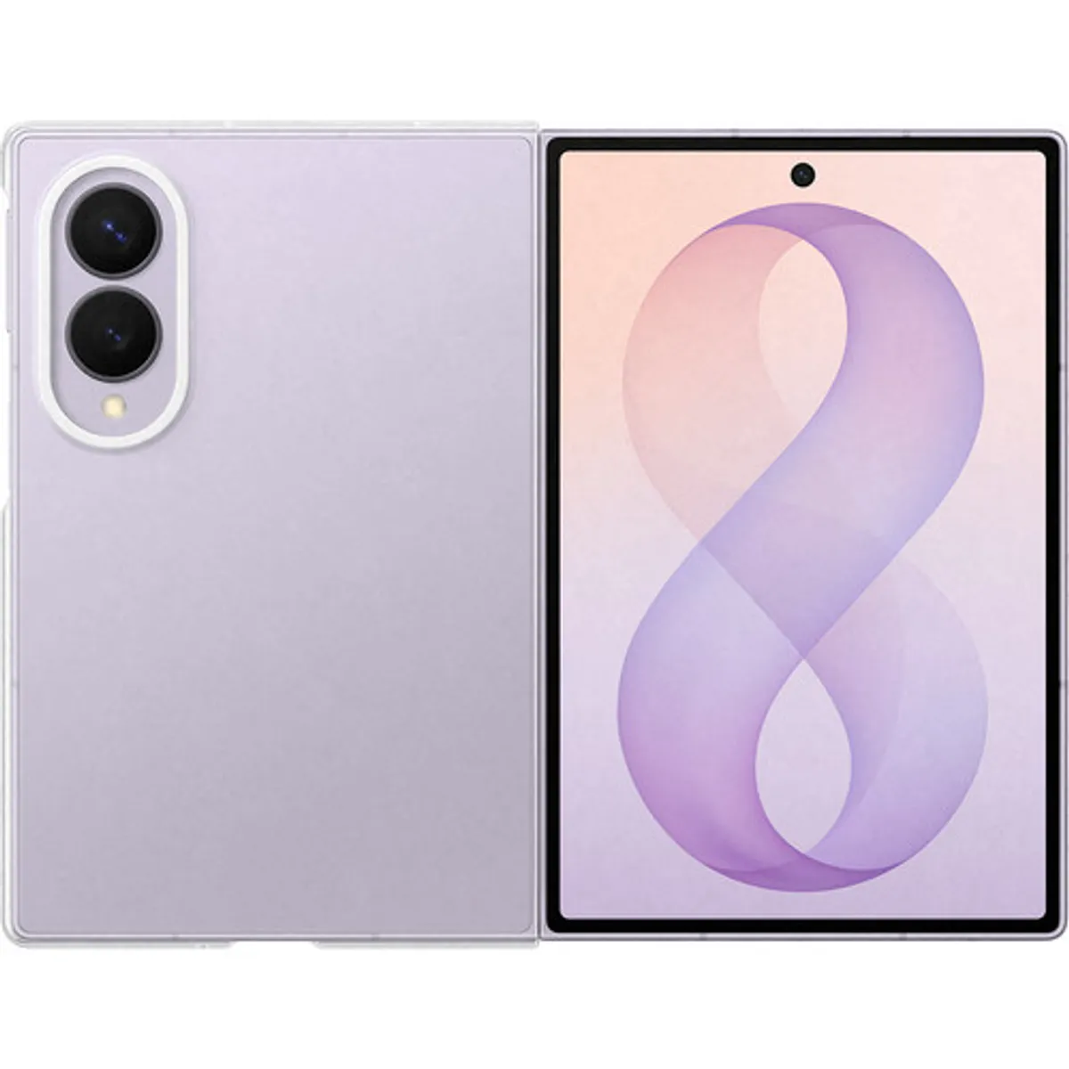 Samsung Galaxy Z Fold 8 Soft Case Back Cover Transparant