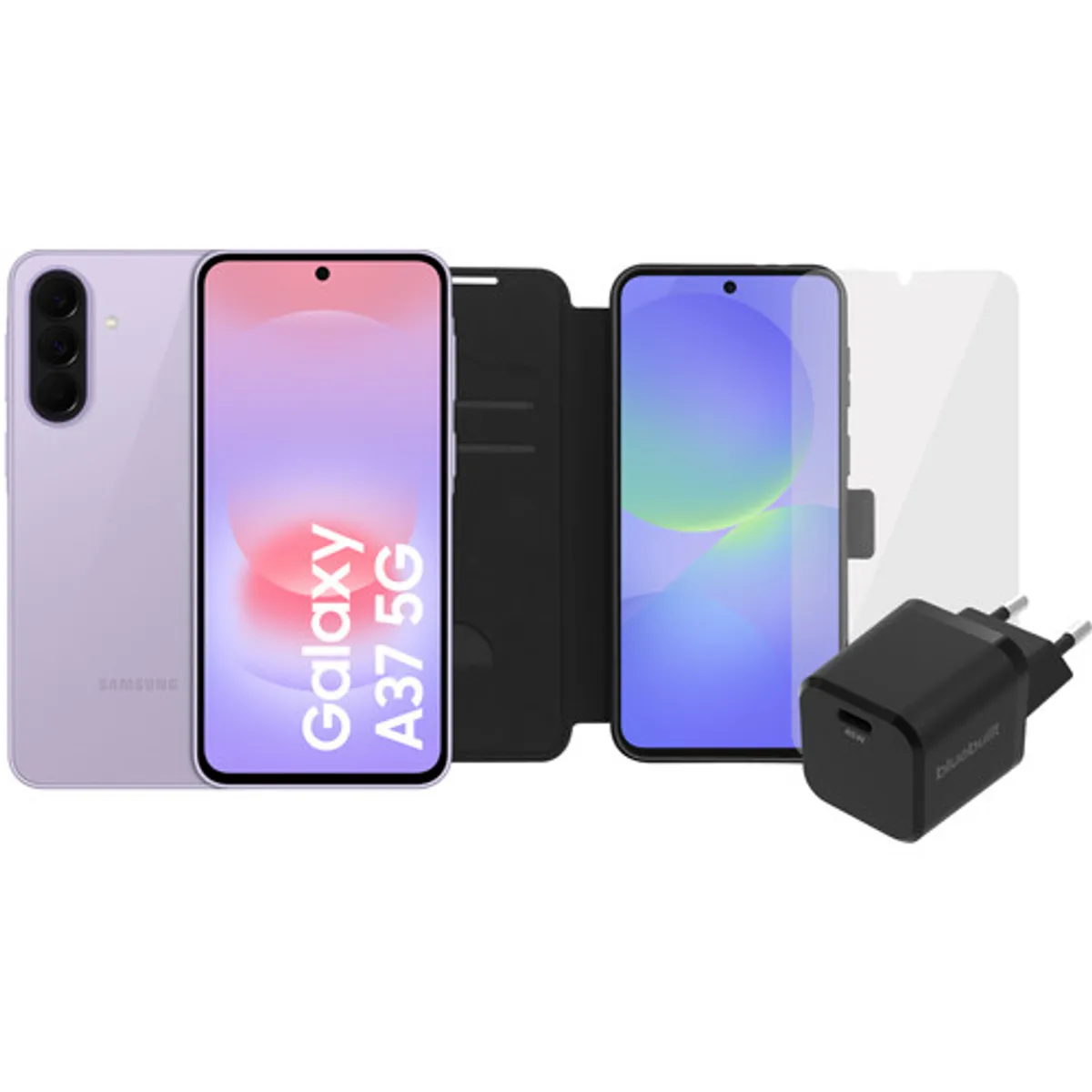 Samsung Galaxy A37 256GB Roze 5G + Compleet Accessoirepakket