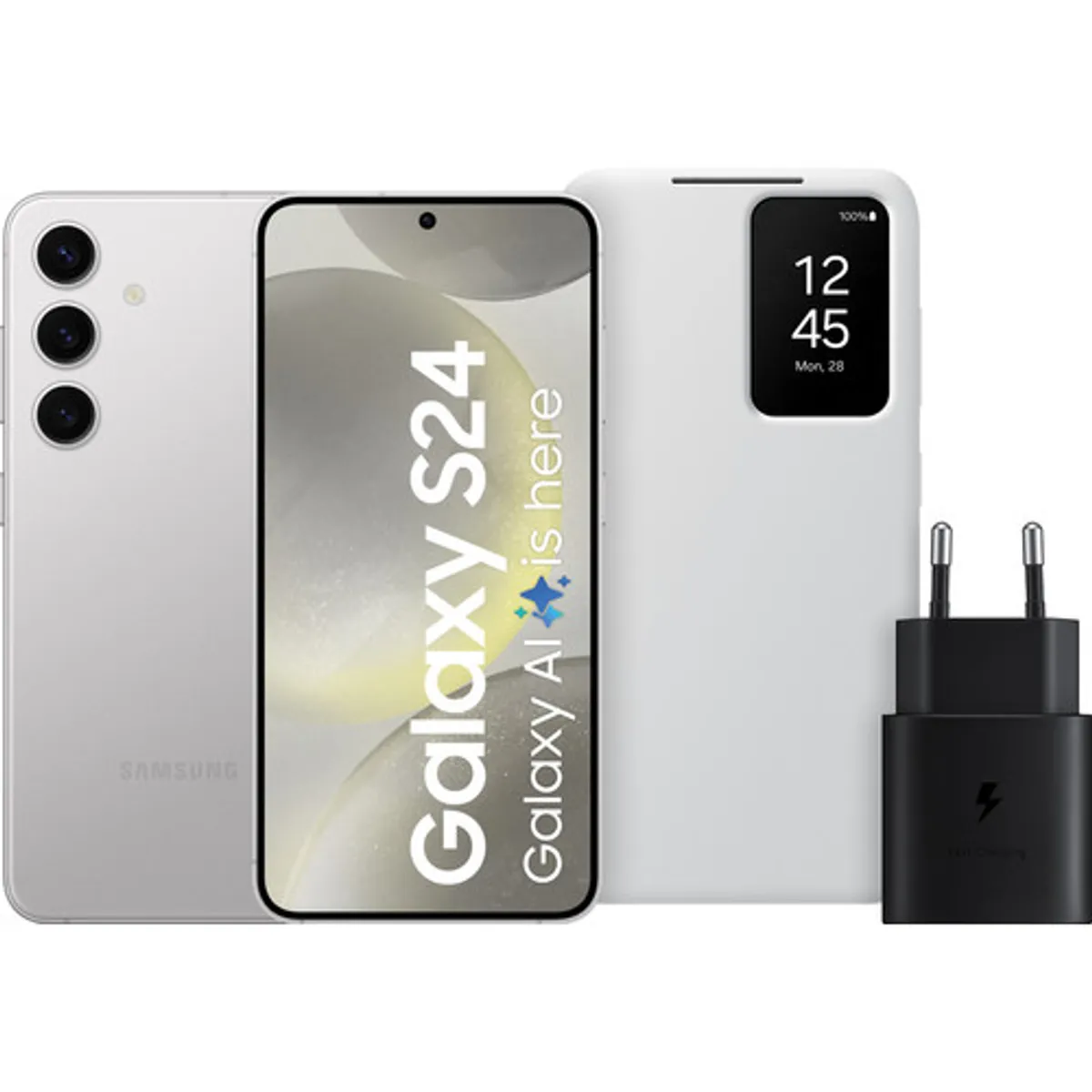 Samsung Galaxy S24 256GB Grijs 5G + Accessoirepakket