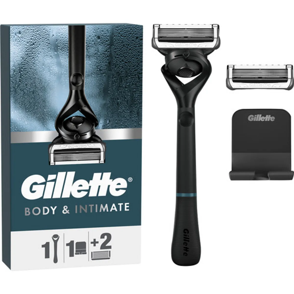 Gillette Body & Intimate + 2 navulmesjes