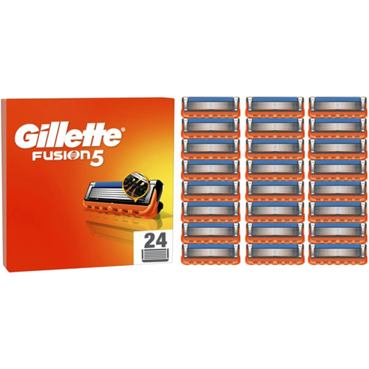 Gillette Fusion5 Navulmesjes (24 stuks)