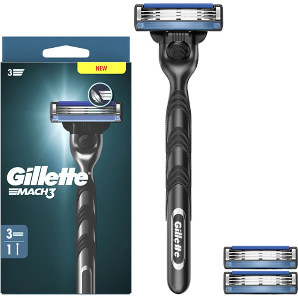 Gillette Mach3 + 3 Navulmesjes