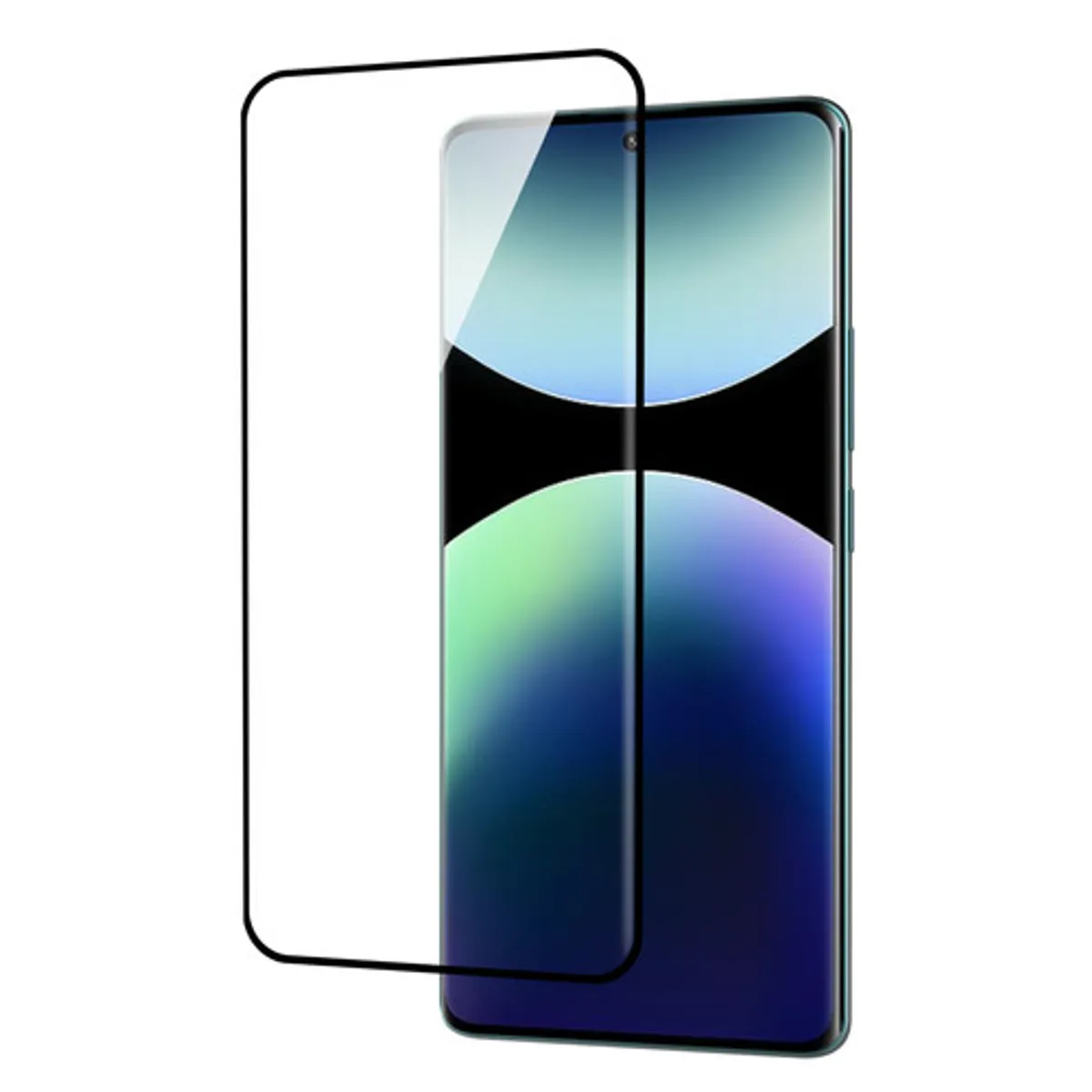 Just In Case Full Cover Xiaomi Redmi Note 14 Pro+ 4G/5G Screenprotector Zwart