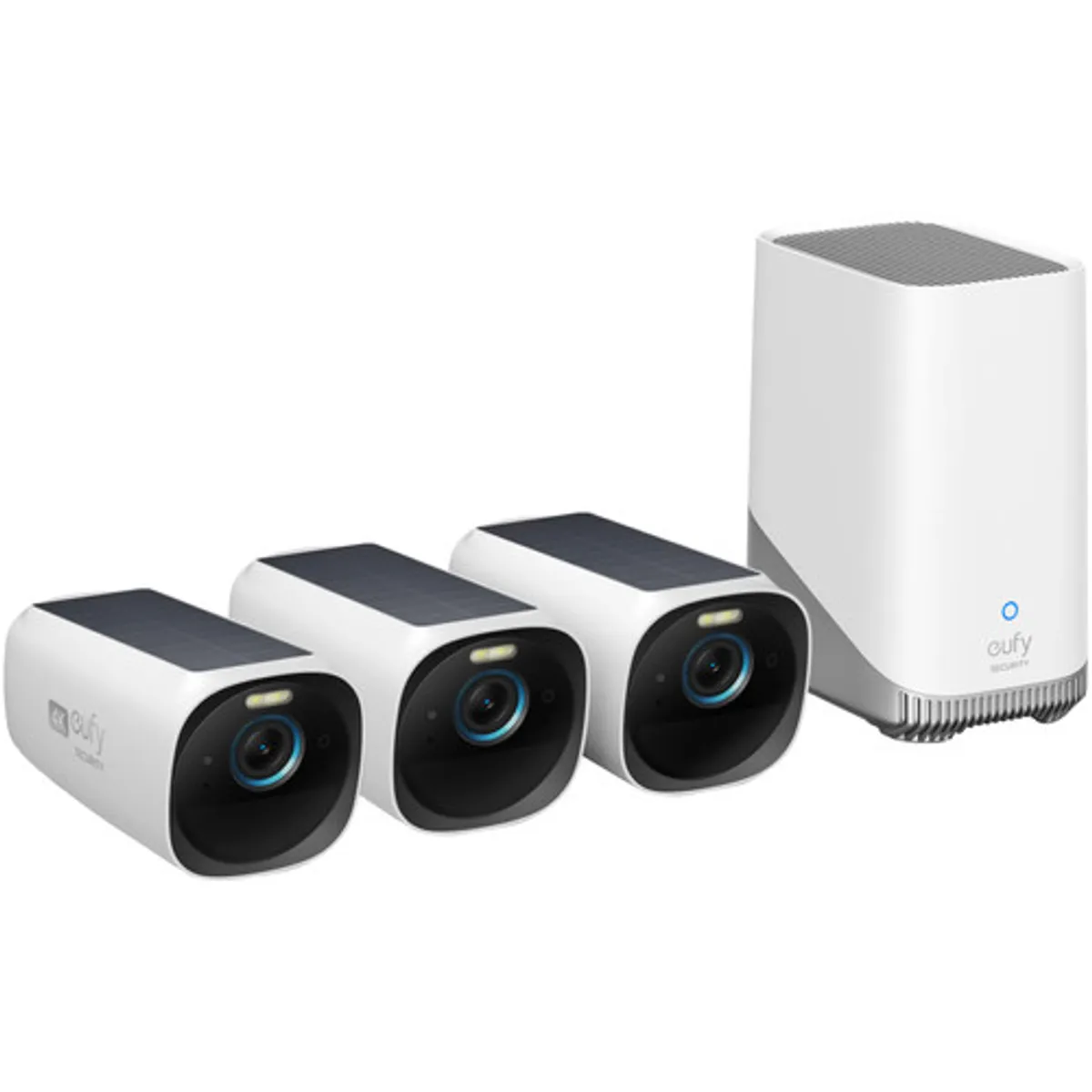 EufyCam 3 3-pack + HomeBase 3