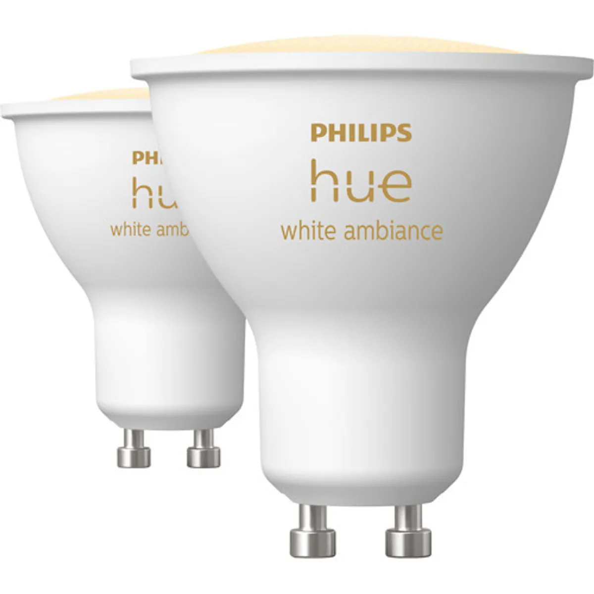 Philips Hue White Ambiance GU10 2-pack