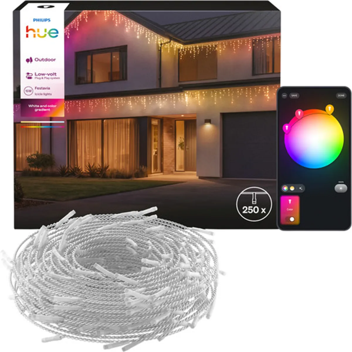 Philips Hue Festavia LED Lichtslinger 8,5 meter