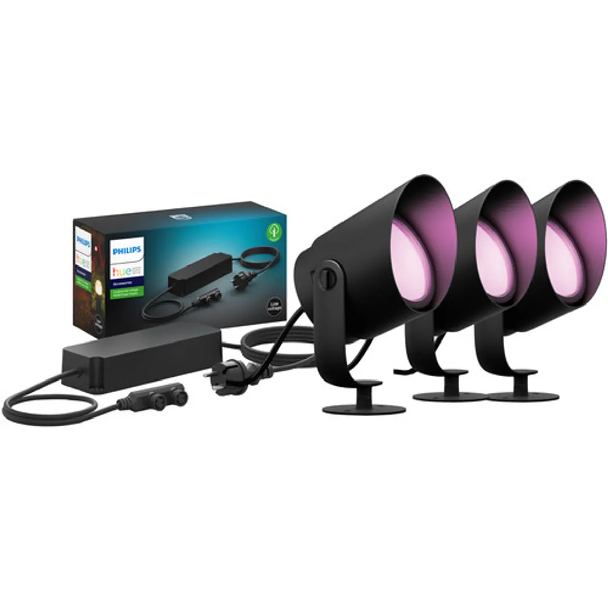 Philips Hue Lily XL Prikspot Startpakket White and Color 3-Pack