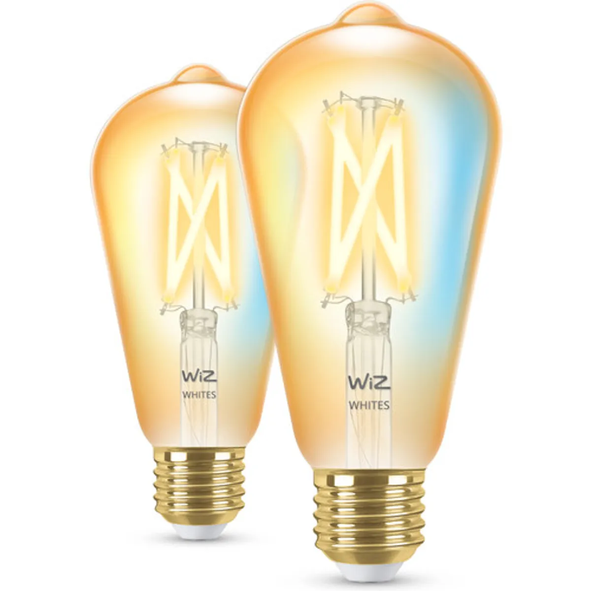 WiZ Edison Filament lamp 2-pack - Warm tot Koelwit Licht - E27