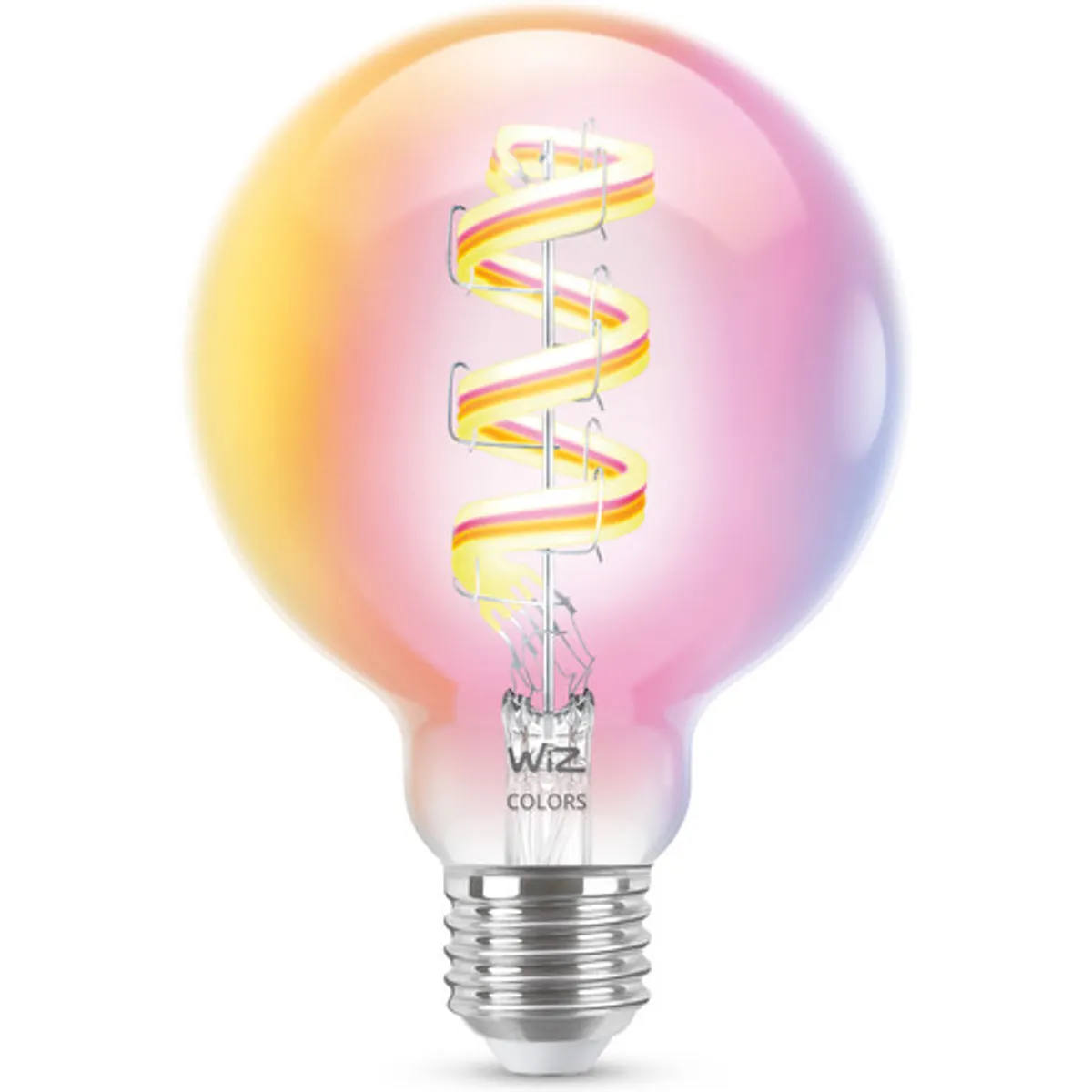 WiZ Globe Filament - Wit en Gekleurd Licht - E27 - Transparant